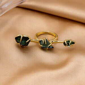 Alexis Bittar Irregular Multi-Gemstone Ring